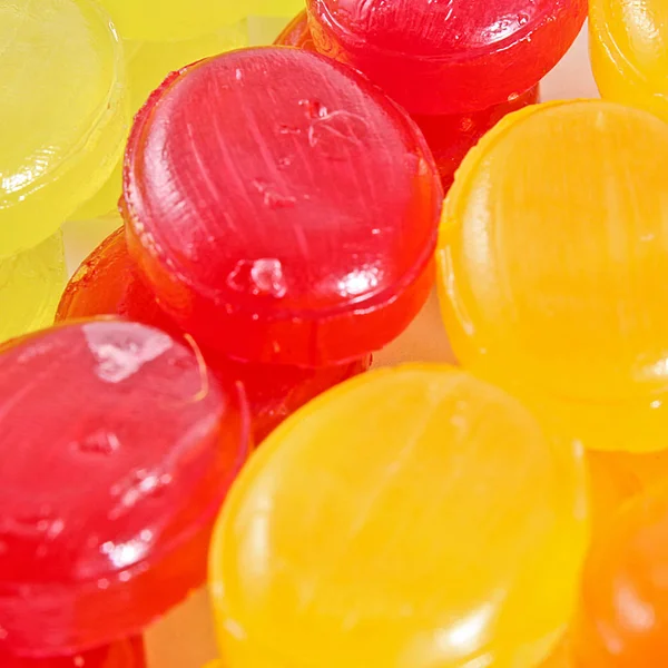 Colorful candies background — Stock Photo, Image