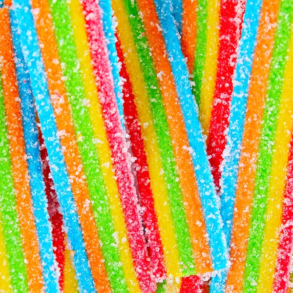 Gelei Suiker Snoepjes Achtergrond — Stockfoto