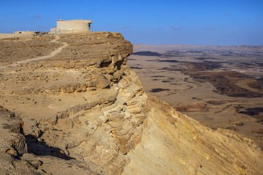 Mitzpe Ramon'un güzel doğası, Negev çölü, İsrail