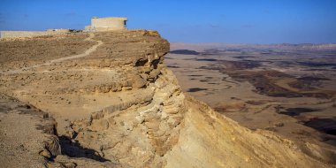 Mitzpe Ramon'un güzel doğası, Negev çölü, İsrail