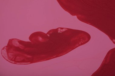 pembe ve kırmızı oje ile arka plan