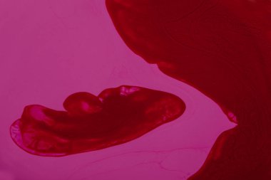 pembe ve kırmızı oje ile arka plan