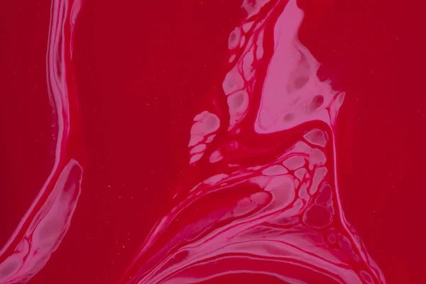 Fond Abstrait Avec Vernis Ongles Rose Rouge — Photo
