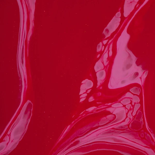 Fondo Abstracto Con Esmalte Uñas Rosa Rojo —  Fotos de Stock