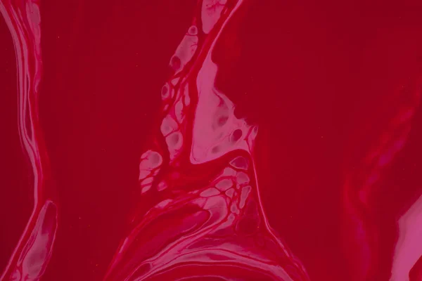 Fundo Abstrato Com Esmalte Rosa Vermelho — Fotografia de Stock