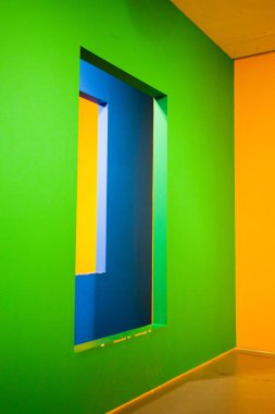 Kudüs İsrail 15 Eylül 2017 : Moderm part Israel museum, Jerusalem, Israel'in salonları 