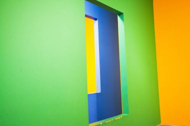 Kudüs İsrail 15 Eylül 2017 : Moderm part Israel museum, Jerusalem, Israel'in salonları 