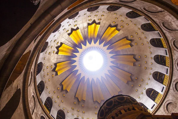 Gerusalemme Israele Settembre 2017 Interno Della Chiesa Del Santo Sepolcro — Foto Stock