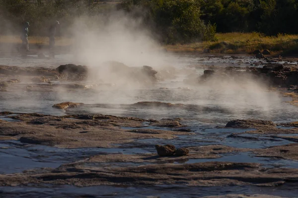 Strokkur Geyser National Park Iceland — Stock Photo, Image