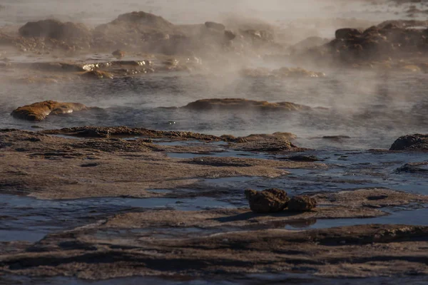 İzlanda Strokkur Geyser Milli Parkı.