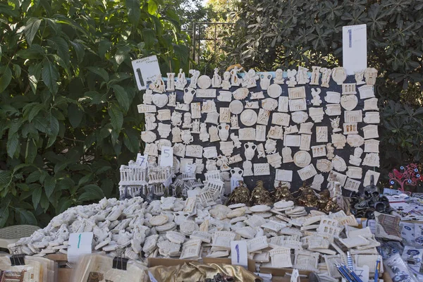 Standart Souvenir Vendita Nel Centro Atene Grecia — Foto Stock