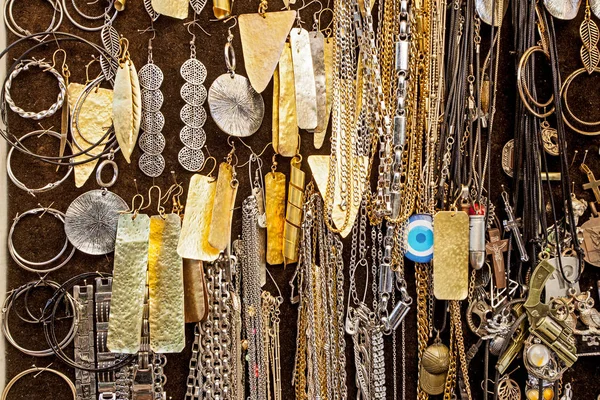 Typical Athens Touristyc Jewelry Store Greece — Stock Photo, Image