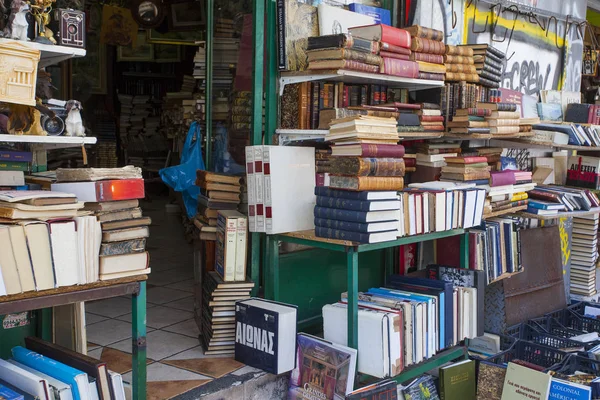 Atenas Grecia Enero 2019 Antigüedades Venta Famoso Mercado Pulgas Atenas — Foto de Stock