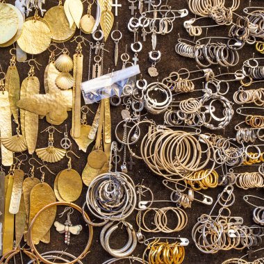 Tipik atina turistik kuyumcu , Yunanistan