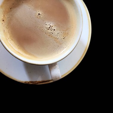 Masada sütlü kahve ile americano fincan