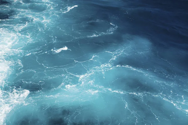 Εκπληκτικά Χρώματα Νερό Κύματα Της Μεσογειακής Θάλασσας — Φωτογραφία Αρχείου