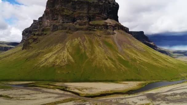 Jokulsarlon冰川周围环境 冰岛地貌 — 图库视频影像