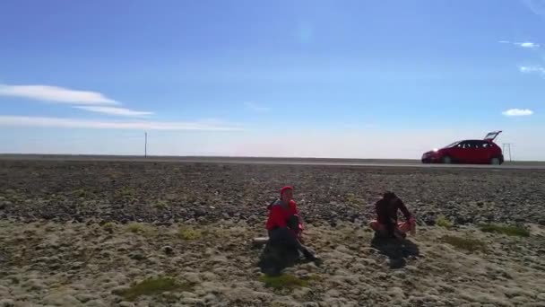 Jokulsarlon Ледник Окрестности Исландия Ландшафты — стоковое видео