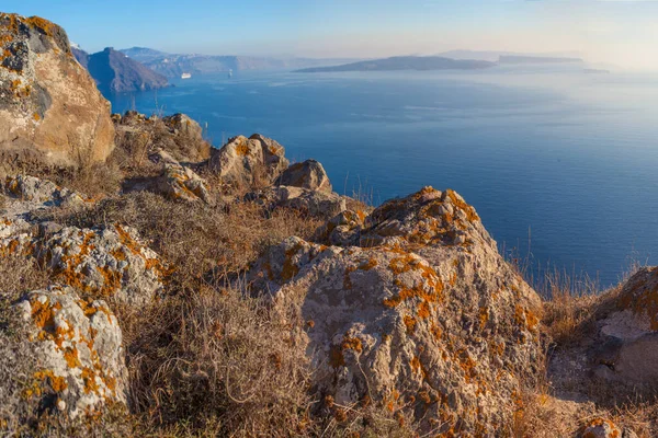 Mar Egeo Naturaleza Isla Santorini Grecia — Foto de Stock