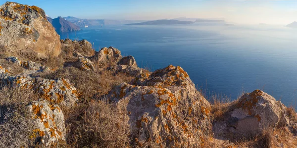 Mar Egeo Natura Dell Isola Santorini Grecia — Foto Stock