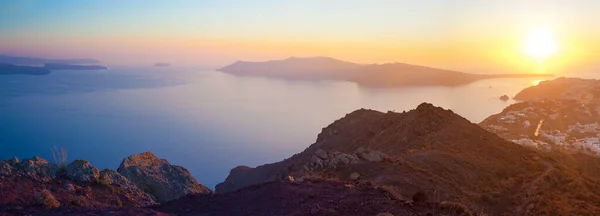 Égei Tenger Santorini Sziget Természete Görögország — Stock Fotó