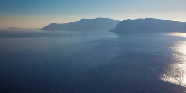 Morze Egejskie Natura Wyspy Santorini Grecja — Zdjęcie stockowe