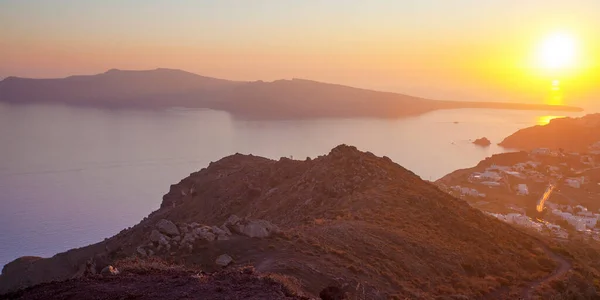 Égei Tenger Santorini Sziget Természete Görögország — Stock Fotó