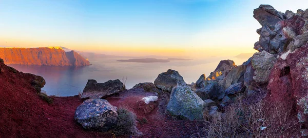 Égei Tenger Santorini Sziget Természete Görögország — Stock Fotó