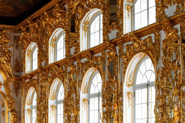 Petersburg Russia June Interior Catherine Palace Ball Room June 2013 — 图库照片