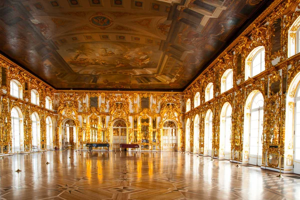 Petersburg Russia June Interior Catherine Palace Ball Room June 2013 — стокове фото