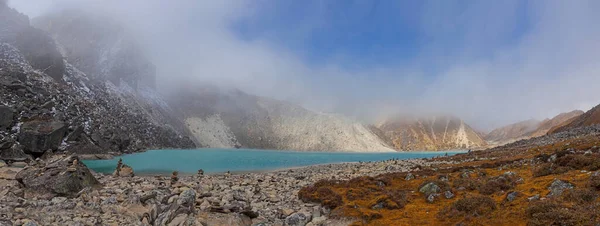 Gokyp Segundo Lago Com Água Azul Incrível — Fotografia de Stock