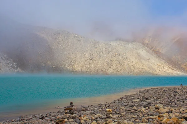 Landscape Gokyo Lake Amazing Blue Water Nepal — Stock Photo, Image