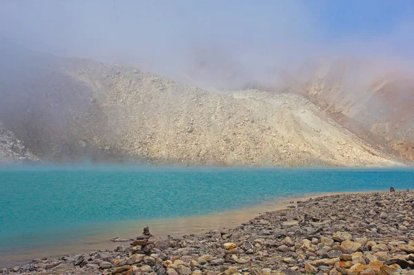 Landscape Gokyo Lake Amazing Blue Water Nepal — Stock Photo, Image