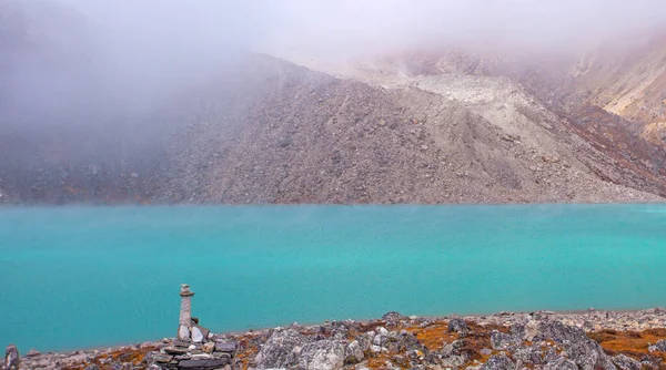 Landscape Gokyo Lake Amazing Blue Water Nepal — Stock Photo, Image