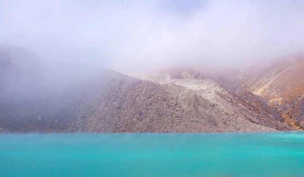 Landscape Gokyo Lake Amazing Blue Water Nepal — Stock Photo, Image