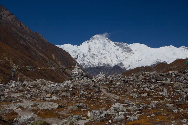 Paisagem Montanhosa Everest Area Nepal — Fotografia de Stock