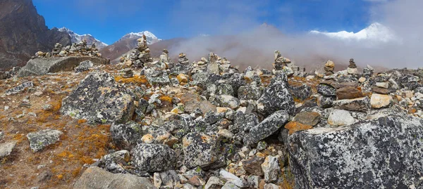 Horská Krajina Everest Area Nepál — Stock fotografie