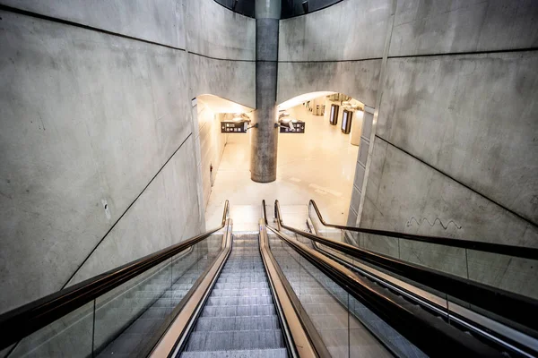 Paris Frankreich Oktober 2016 Innenausbau Der Rer Station Bibliotheque Francois — Stockfoto