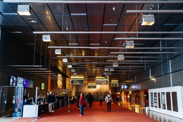 Paris França Outubro 2016 Vista Interior Edifício Referência Bibliotheque Nationale — Fotografia de Stock