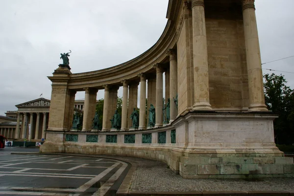 Edifici Storici Una Giornata Sole Nel Centro Budapest Ungheria — Foto Stock