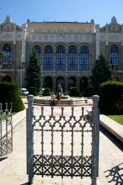 Edifici Storici Una Giornata Sole Nel Centro Budapest Ungheria — Foto Stock