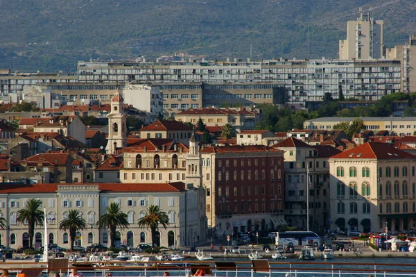 Historické Budovy Diocleziano Centru Města Split Chorvatsko Adriatc Moři — Stock fotografie