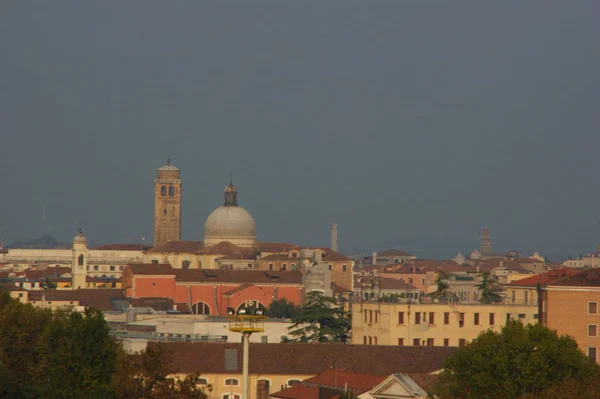 Benátky Panorama Náměstí San Marco Slunečný Den — Stock fotografie