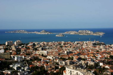 Fransa 'nın Provenza kentindeki Marsiglia ana şehri