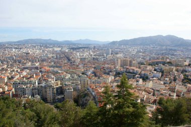 Fransa 'nın Provenza kentindeki Marsiglia ana şehri