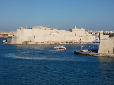 La Valletta ana şehri Malta Adası.