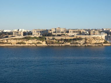 La Valletta ana şehri Malta Adası.