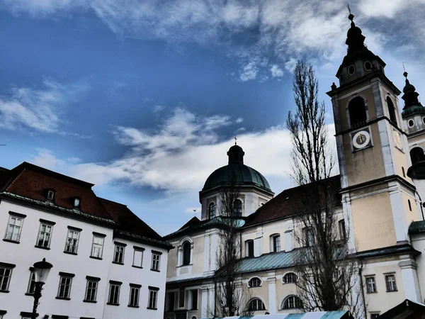 Lubiana Belangrijkste Stad Van Slovenië — Stockfoto