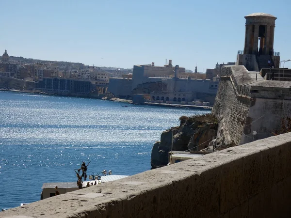 Valletta Hauptstadt Auf Der Insel Malta — Stockfoto