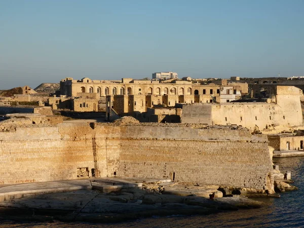 Valletta Cidade Principal Ilha Malta — Fotografia de Stock